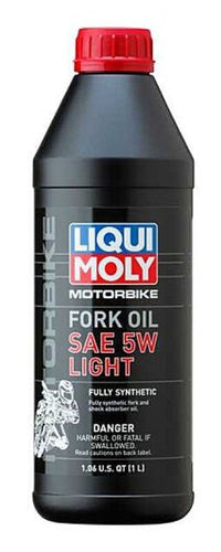 LIQUI MOLY 1L Motorbike Fork Oil SAE 5W Light - My Store