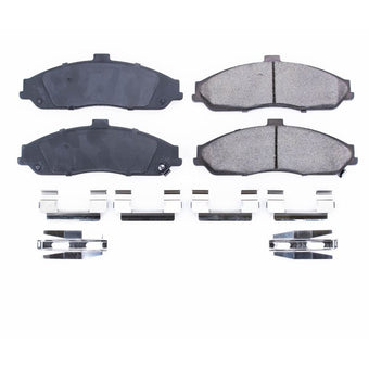 compare product Power Stop 04-09 Cadillac XLR Front Z17 Evolution Ceramic Brake Pads w/Hardware