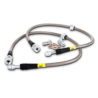 compare product StopTech 00-06 BMW X5 Stainless Steel Front Brake Line Kit