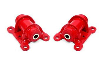 compare product BMR 98-02 Chevrolet Camaro Motor Mount Kit (Steel) w/ Poly Bushings - Red