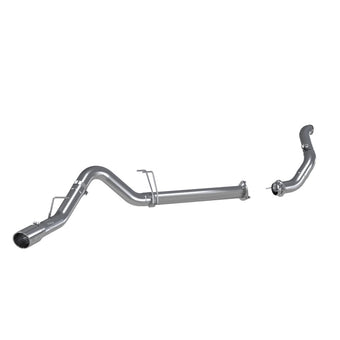 compare product MBRP 11-14 Ford 6.7L F-250/350/450 4in Filter Back Single Side Exit Alum and Down Pipe Exhaust