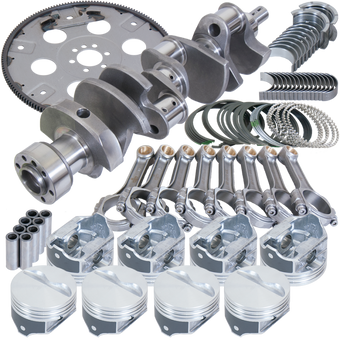 compare product Eagle Chevy 350 1Pc 3.750in Crank 5.700in I-Beam Rods 4.000in Pistons 168 Tooth FP Balanced Assembly
