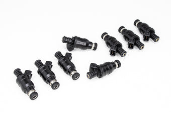 compare product DeatschWerks Universal 1000cc Low Impedance 14mm Upper Injector - Set of 8