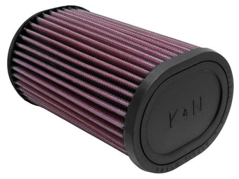 compare product K&N Filter Universal Rubber Oval Straight 4.5in OL x 3.75in OW x 7in Height 20 Degree Angle