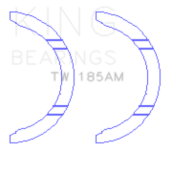 compare product King Engine Bearings Toyota 1ZZ-FE Thrust Washer Set