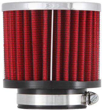 compare product K&N 1.75in Flange ID x 3in OD x 2.5in H Chrome Finish Rubber Base Crankcase Vent Filter