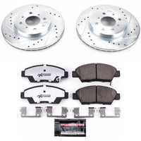 Power Stop 15 - 19 Honda Fit Front Z26 Street Warrior Brake Kit - My Store