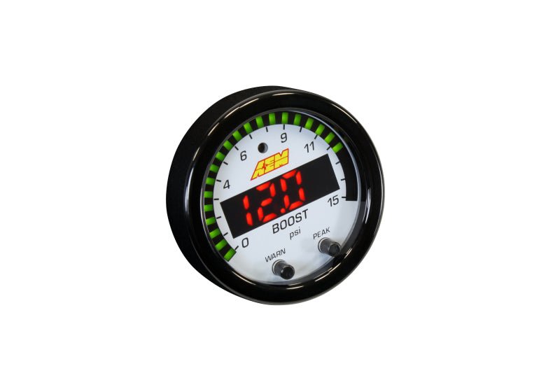 AEM X - Series Pressure 0 - 15psi Gauge Kit - My Store