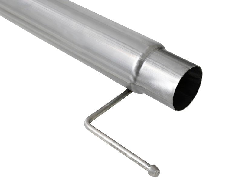 aFe Atlas 4in Aluminized Steel DPF - Back Exh 18 - 19 Ford F - 150 V6 - 3.0L (td) w/ Polished Tip - My Store