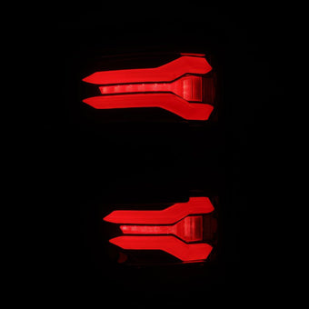 compare product AlphaRex 21-23 Ford F-150 LUXX LED Taillights - Black Red w/ BLIS