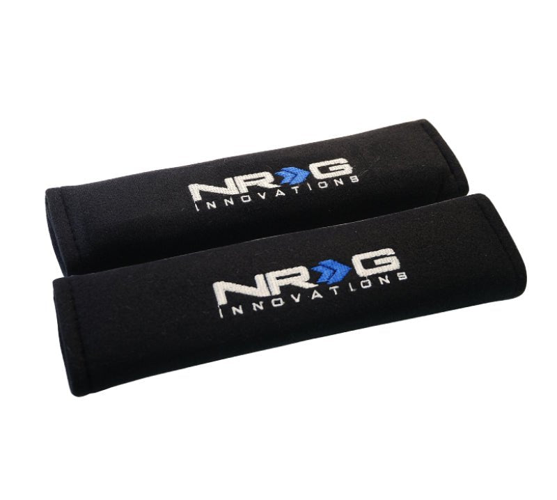 NRG Seat Belt Pads 2.7in. W x 11in. L (Black) Short - 2pc - My Store