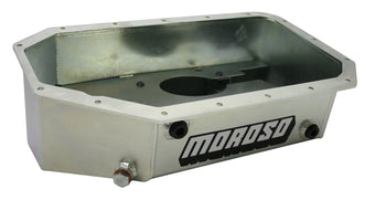 compare product Moroso Acura/Honda K Series Swap Road Race Baffled Extra Capacity 5.5in Steel Oil Pan