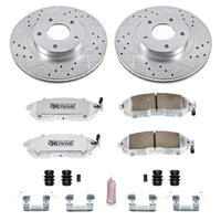 Power Stop 02 - 04 Infiniti I35 Front Z26 Street Warrior Brake Kit - My Store