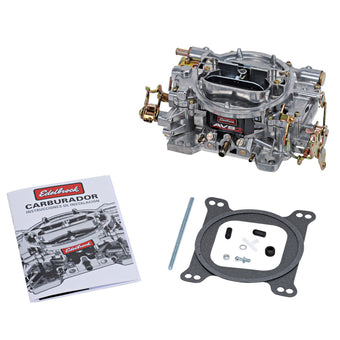 compare product Edelbrock Thunder Series AVS Dual Quad Annular Boosters 500 CFM Carburetor w/Manual Choke
