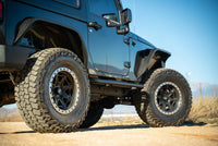 DV8 Offroad 07 - 18 Jeep Wrangler JK 2 Door Body/Pinch Weld Mounted Side Steps - My Store