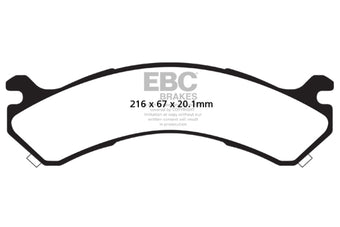 compare product EBC 01-05 Chevrolet Silverado 3500 (2WD) Yellowstuff Rear Brake Pads