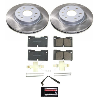 compare product Power Stop 21-23 GMC Yukon XL Front Semi-Coated Rotor Kit