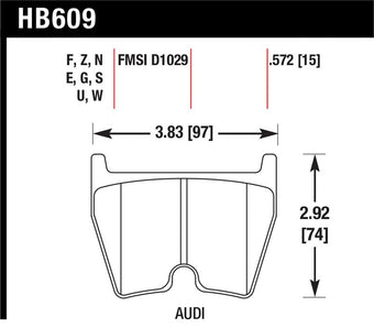 compare product Hawk 08-15 Audi R8 DTC-70 Race Front Brake Pads