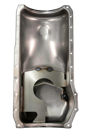 compare product Moroso Ford 351C/351M Stock (w/Front Sump) Wet Sump 6qt 8.25in Steel Oil Pan