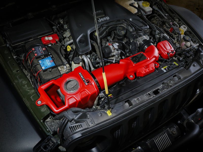 aFe Momentum GT Pro DRY S Cold Air Intake System 2018+ Jeep Wrangler (JL) V6 3.6L (Red Edition) - My Store