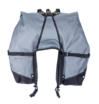 compare product Giant Loop Great Basin Saddlebag 68L - Gray