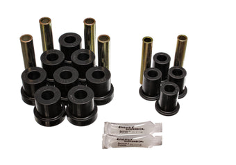 compare product Energy Suspension GM 4Wd Front Spring & Shackle Bushing - Black