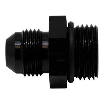 compare product DeatschWerks 10AN ORB Male to 8AN Male Flare Adapter (Incl O-Ring) - Anodized Matte Black