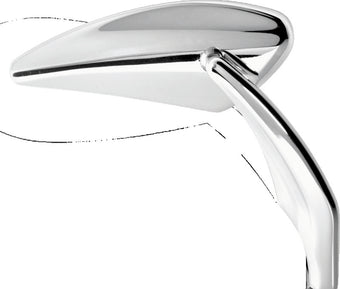 compare product Performance Machine Mirror Assembly Right Torque - Chrome