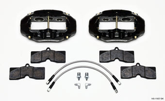 compare product Wilwood D8-6 Front Caliper Kit Black Corvette C2 / C3 65-82