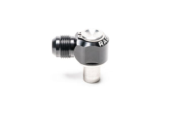 compare product Radium KA24DE Valve Cover Intake 10AN Male Press-Fit Fitting