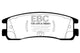 EBC 08 - 09 Buick Allure (Canada) 5.3 Greenstuff Rear Brake Pads - My Store