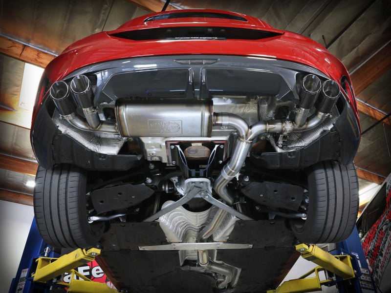 aFe 19 - 24 BMW Z4 M40i (G29) B58 Turbo MACH Force - Xp 3in to 2 - 1/2in SS CB Exhaust System - Carbon - My Store