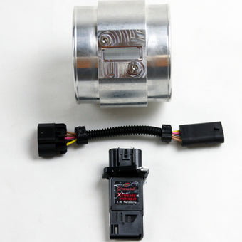compare product Granatelli GM Series 95mm Mass Airflow Sensor Housing w/5-Pin to Slot Style GM MAF Harness