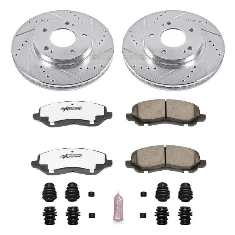 Power Stop 01 - 05 Chrysler Sebring Front Z26 Street Warrior Brake Kit - My Store