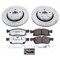 Power Stop 17 - 19 Jeep Grand Cherokee Front Z36 Truck & Tow Brake Kit - My Store