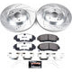 Power Stop 11 - 14 Honda Odyssey Front Z26 Street Warrior Brake Kit - My Store