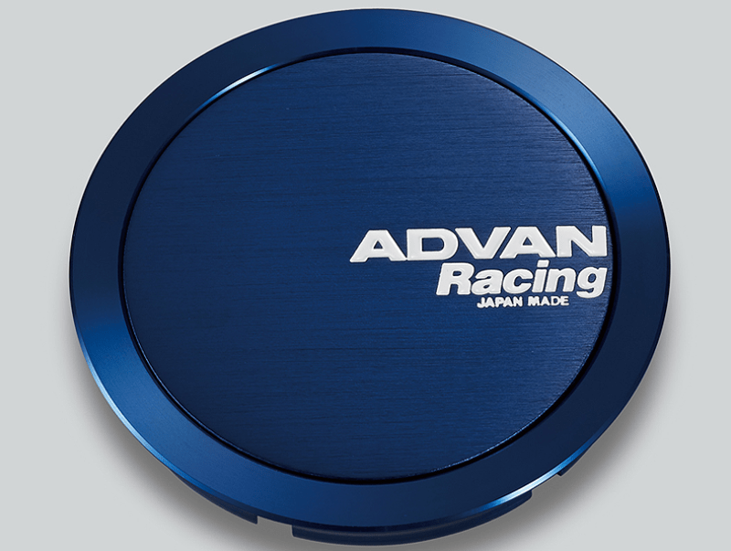 Advan 73mm Full Flat Centercap - Blue Anodized - My Store