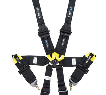 compare product NRG FIA 6pt 2in. Shoulder Belt for HANS Device/ Rotary Cam Lock Buckle/ 3in. Waist Belt - Black