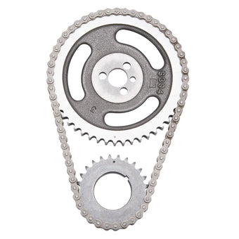 compare product Edelbrock Timing Chain And Gear Set BBC Sng/Keyway