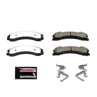 compare product Power Stop 12-19 Chevrolet Silverado 2500 HD Front or Rear Z36 Truck & Tow Brake Pads w/Hardware