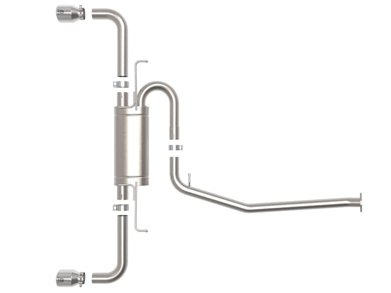 aFe Power 19 - 21 Toyota RAV4 L4 - 2.5L Takeda 304 SS Cat - Back Exhaust w/ Polished Tip - My Store