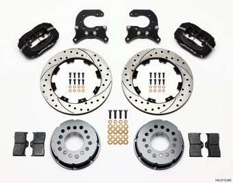 compare product Wilwood Forged Dynalite P/S Rear Kit Drilled Rotor Chev 12 Bolt w C-Clips