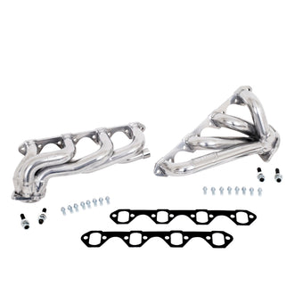 compare product BBK 87-95 Ford F150 Truck 5.8 351 Shorty Unequal Length Exhaust Headers - 1-5/8 Silver Ceramic