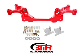 compare product BMR 82-82 3rd Gen F-Body K-Member w/ SBC/BBC Motor Mounts and STD. Rack Mounts - Red