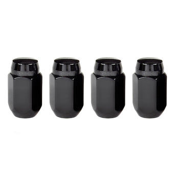 compare product McGard Hex Lug Nut (Cone Seat) M14X1.5 / 22mm Hex / 1.635in. Length (4-Pack) - Black