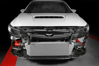 compare product PERRIN 22-26 Subaru WRX Front Mount Intercooler Kit (Red Tubes & Silver Core)