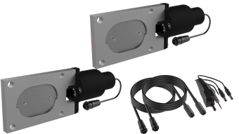 compare product QTP Bolt-On QTEC Dual Low Profile Oval Electric Cutout Valves - Pair