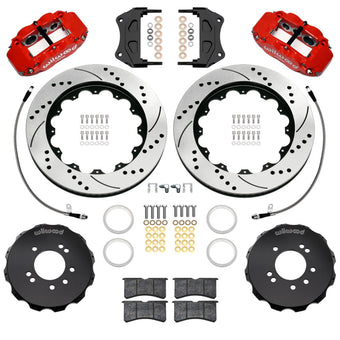 compare product Wilwood 89-98 Nissan 240SX/89-94 Skyline/90-96 300ZX Superlite 6R Front BBK w/ 14in D/S Rotors - Red