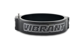 compare product Vibrant 4in O.D. Aluminized HD 2.0 Clamp - Anodized Black (Clamp Only)