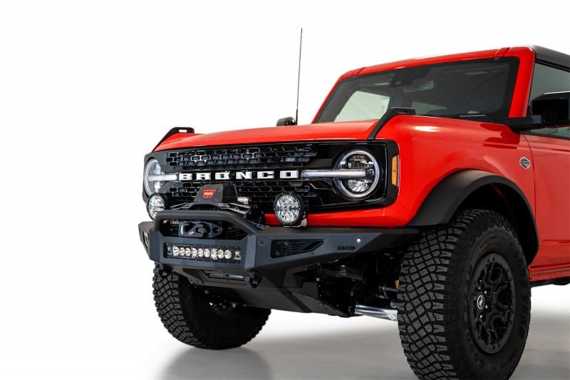 Addictive Desert Designs 2021+ Ford Bronco Rock Fighter Front Bumper - Hammer Black - My Store